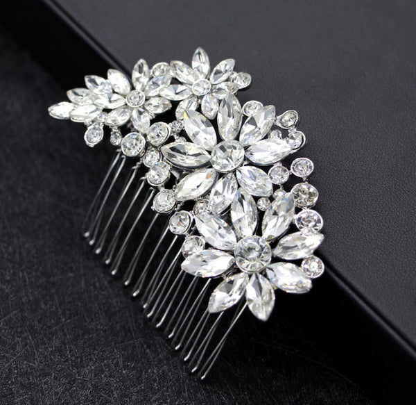 1 piece / Crystal Wedding Comb, Bridal Hair Accessories TS1068