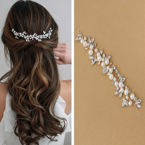 1 piece / Crystal Wedding Vine, Bridal Hair Accessories   TS1415