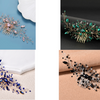 Bridal Hair Accessories Crystal Wedding Comb TS1543