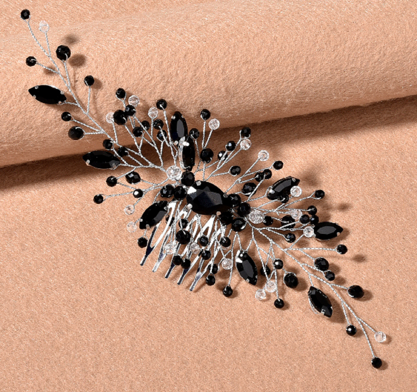 Bridal Hair Accessories Crystal Wedding Comb TS1543