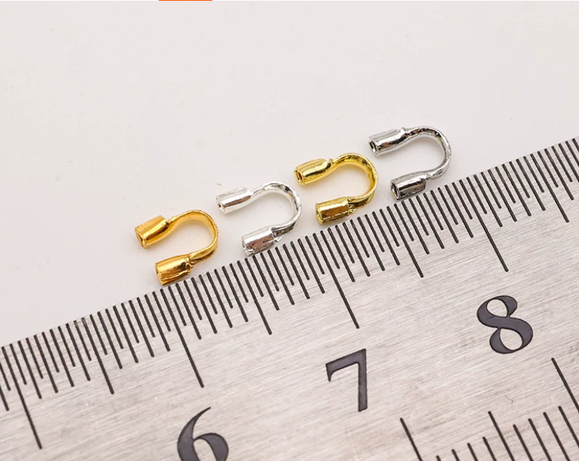 (EC002) 50 pcs / DIY Copper U-shaped Clasp Horseshoe Clasp Bracelet Closure Gold-plated Jewelry Accessories