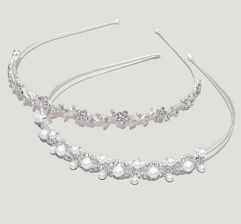 Bridal Crystal Wedding Headband, Wedding Hair Accessories  TS131