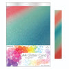 Habicraft / 10 Sheets / A4 Variegated Non-Shed Glitter Card 320gsm (HGCS02) Wholesale