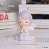 Angel Cake Topper, Flower Dome Decoration  W1143-14B