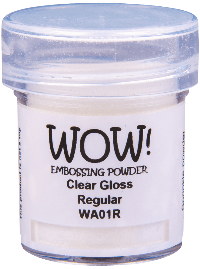 15 ml / Wow!  Embossing Clear Gloss powder Regular (WA01R)