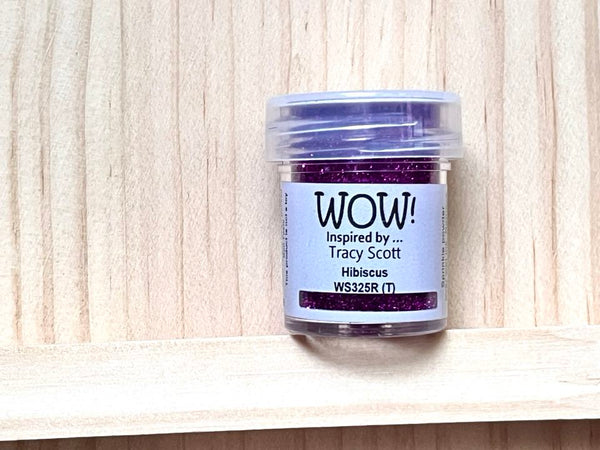 15 ml / Wow!  Embossing Sparkles, Hibiscu (WS325 )