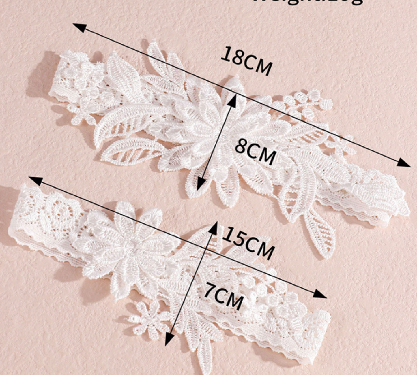2 pcs / Bridal Garters YS170