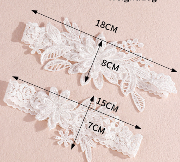 2 pcs / Bridal Garters TS170