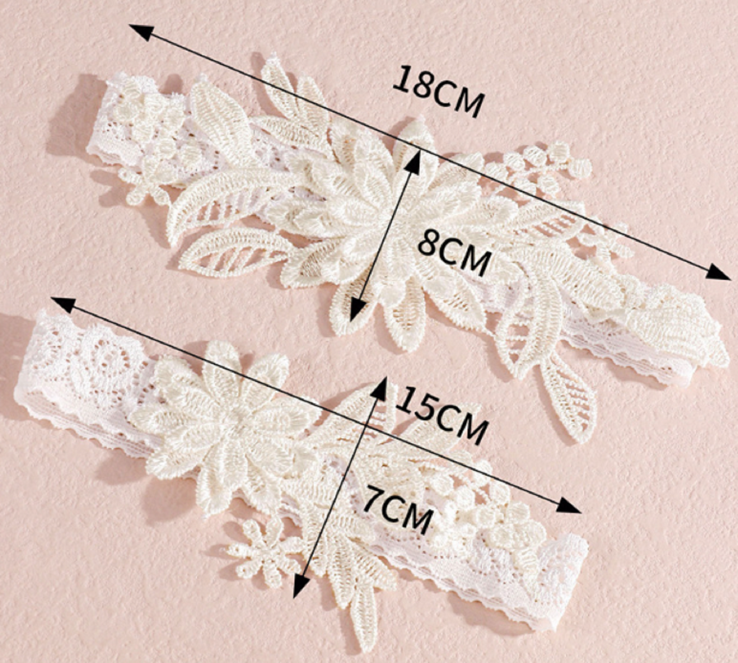 2 pcs / Bridal Garters YS170