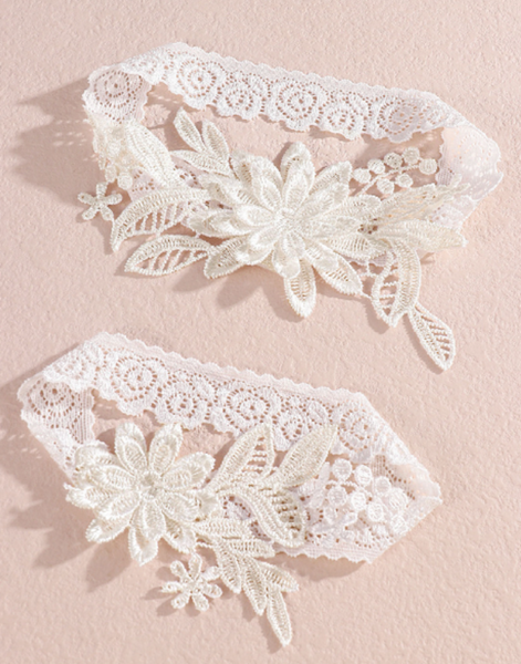 2 pcs / Bridal Garters TS170