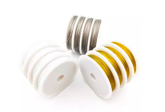 2 Rolls / stainless steel wire for jewellery making, Craft Wire