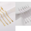 5 pcs / Gold Plated Extension with clasp  EK103