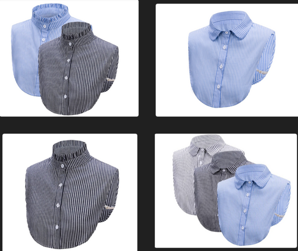 Cotton Fake Collar, False Collar, Removable Collar B636(K)