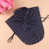 B123(E) Blue Fake Collar, False Collar, Removable Collar