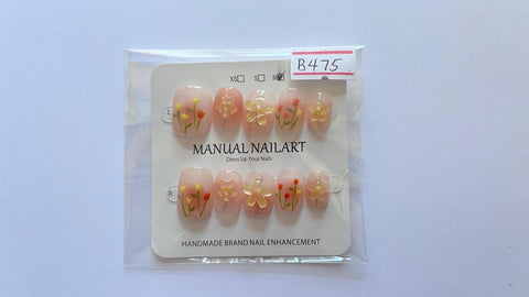1 set Fake / False Press On Nails B475B