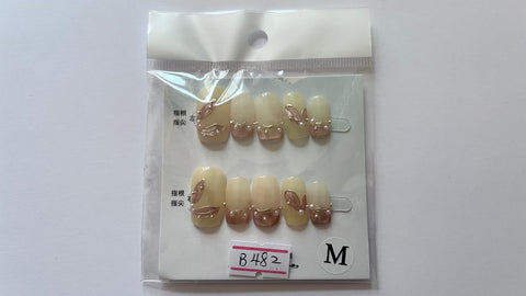1 set Fake / False Press On Nails Y92