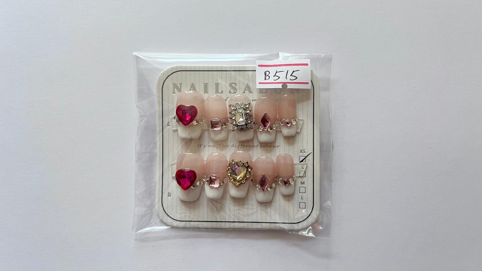 1 set Fake / False Press On Nails B515