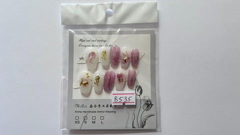 1 set Fake / False Press On Nails B535