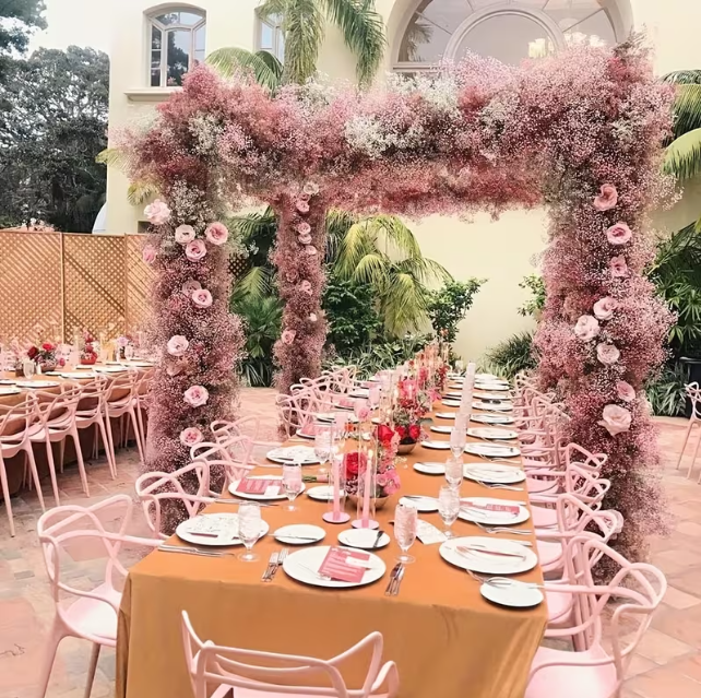 2000 Pink Baby Breath Flower