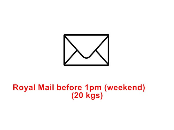 Royal Mail - Guaranteed before 1pm (Weekend)