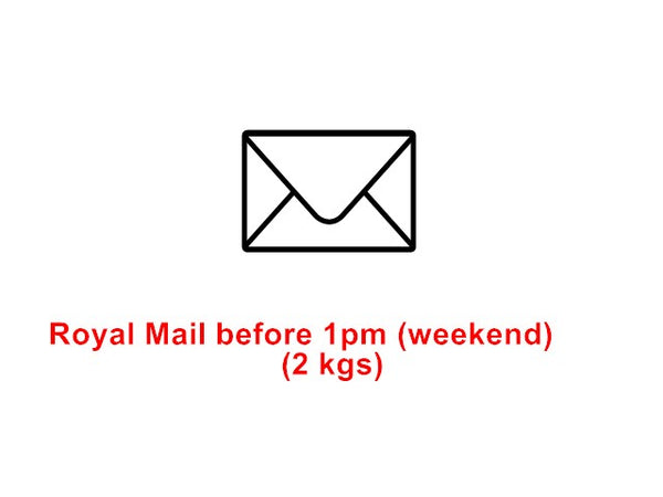 Royal Mail - Guaranteed before 1pm (Weekend)