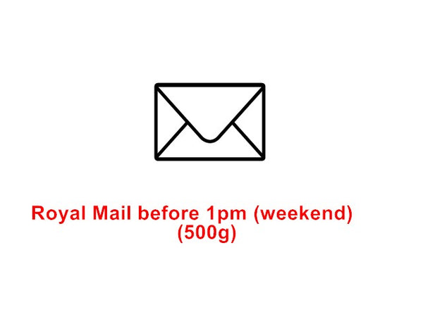 Royal Mail - Guaranteed before 1pm (Weekend)