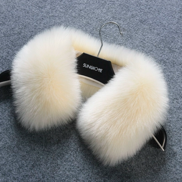 Faux Fur Collar, False Collar, Removable Collar B701(S)