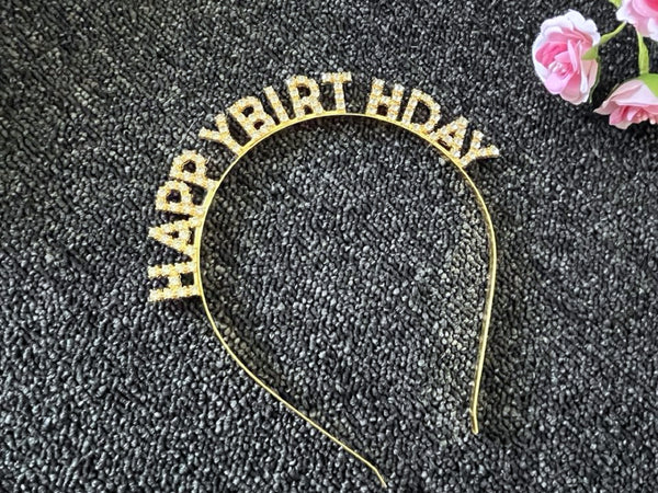 Crystal Birthday Girl Headband