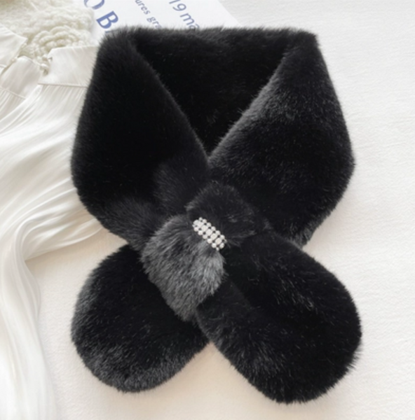 84*12cm / Faux Fur Scarf, False Collar, Removable Collar  B705(F)