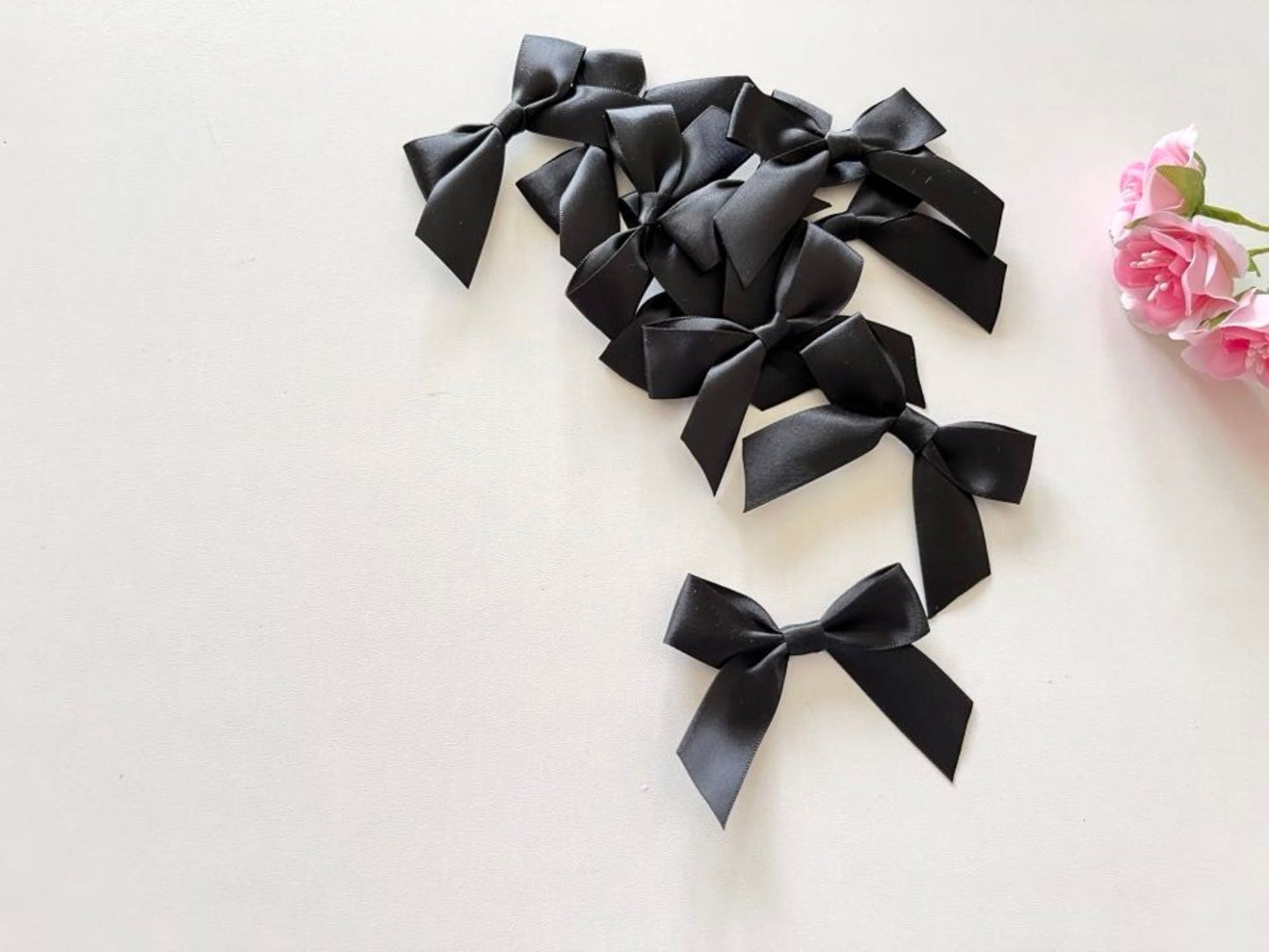 7cm / 30 pcs Mixed Handmade Double bows BW004
