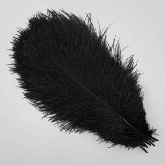 10 Pcs / 25-30cm / Fasinator Ostrich Feathers, Party Hat Decoration