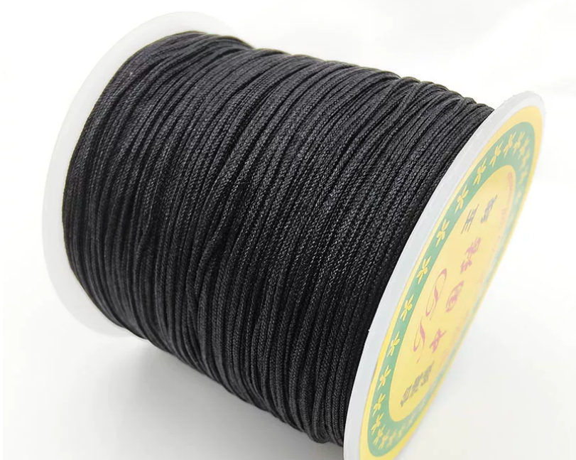 1 roll / 100 meters / Nylon Beading String Knot Cord, Thread for Bracelet Jewelry Making