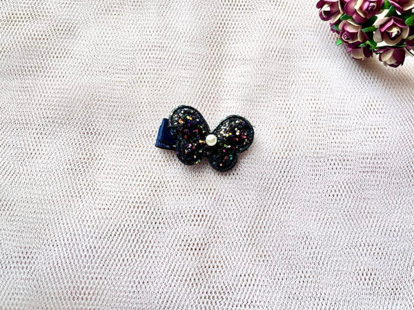 4 x 3cm / Handmade 3D Glitter Butterfly Hair Clip, Girl  Hair Clip, Baby Hair Accessories  BC002