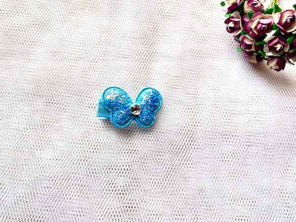 4 x 3cm / Handmade 3D Glitter Butterfly Hair Clip, Girl  Hair Clip, Baby Hair Accessories  BC002