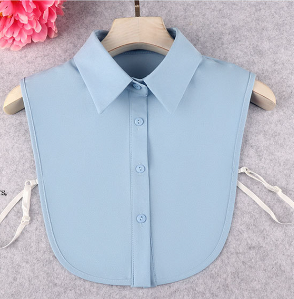 Chiffon Point Fake Collar, False Collar, Removable Collar B124(E) point