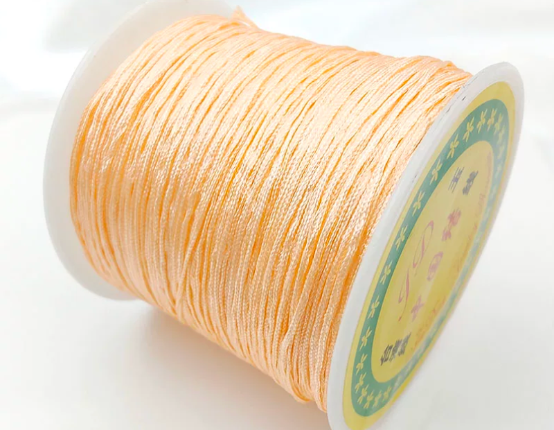 1 roll / 100 meters / Nylon Beading String Knot Cord, Thread for Bracelet Jewelry Making