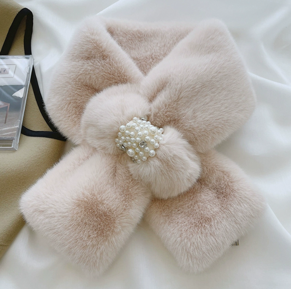 90*13cm / Faux Fur Scarf, False Collar, Removable Collar  B704(F)