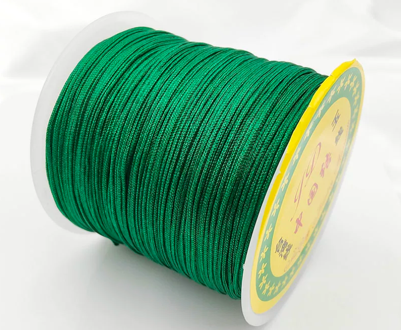 1 roll / 100 meters / Nylon Beading String Knot Cord, Thread for Bracelet Jewelry Making