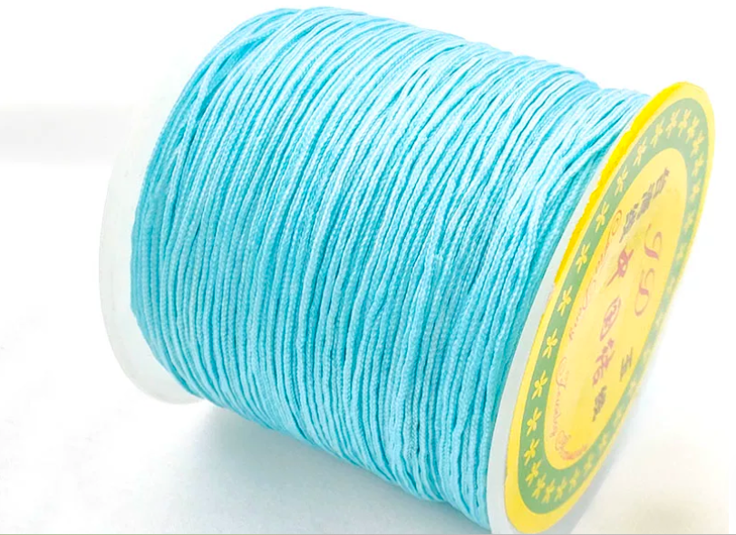1 roll / 100 meters / Nylon Beading String Knot Cord, Thread for Bracelet Jewelry Making