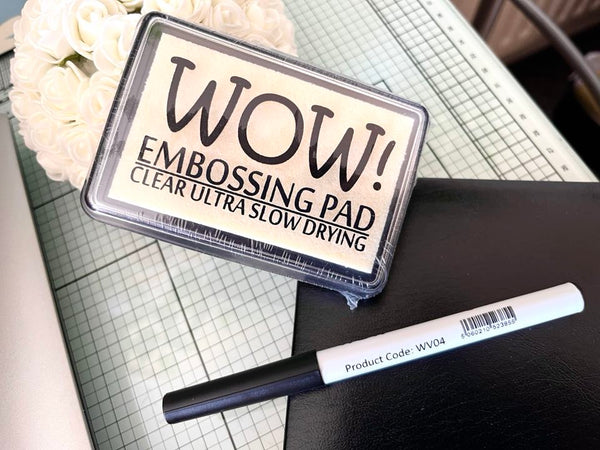 WOW Clear Ultra Slow Drying Embossing Pad and Pen Set