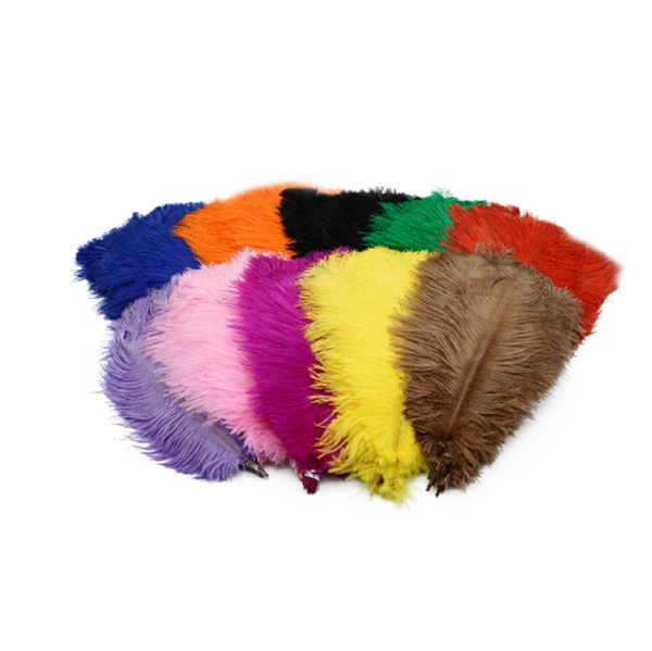 10 Pcs / 15-20cm / Fasinator Ostrich Feathers, Party Hat Decoration, Hair Accessories Feather