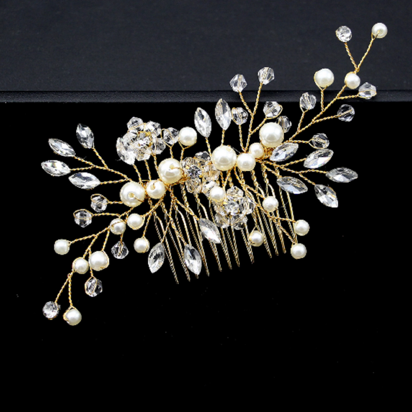 1 piece / Crystal Wedding Comb, Bridal Hair Accessories TS420