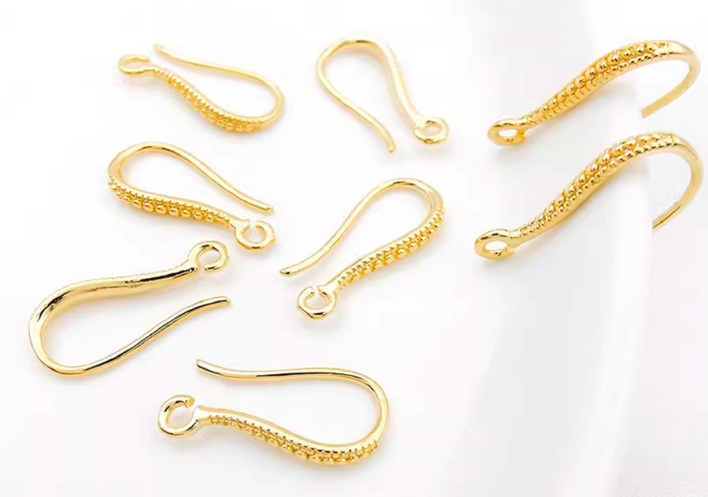 (EK97) 10 pcs / Gold Plated Earrings