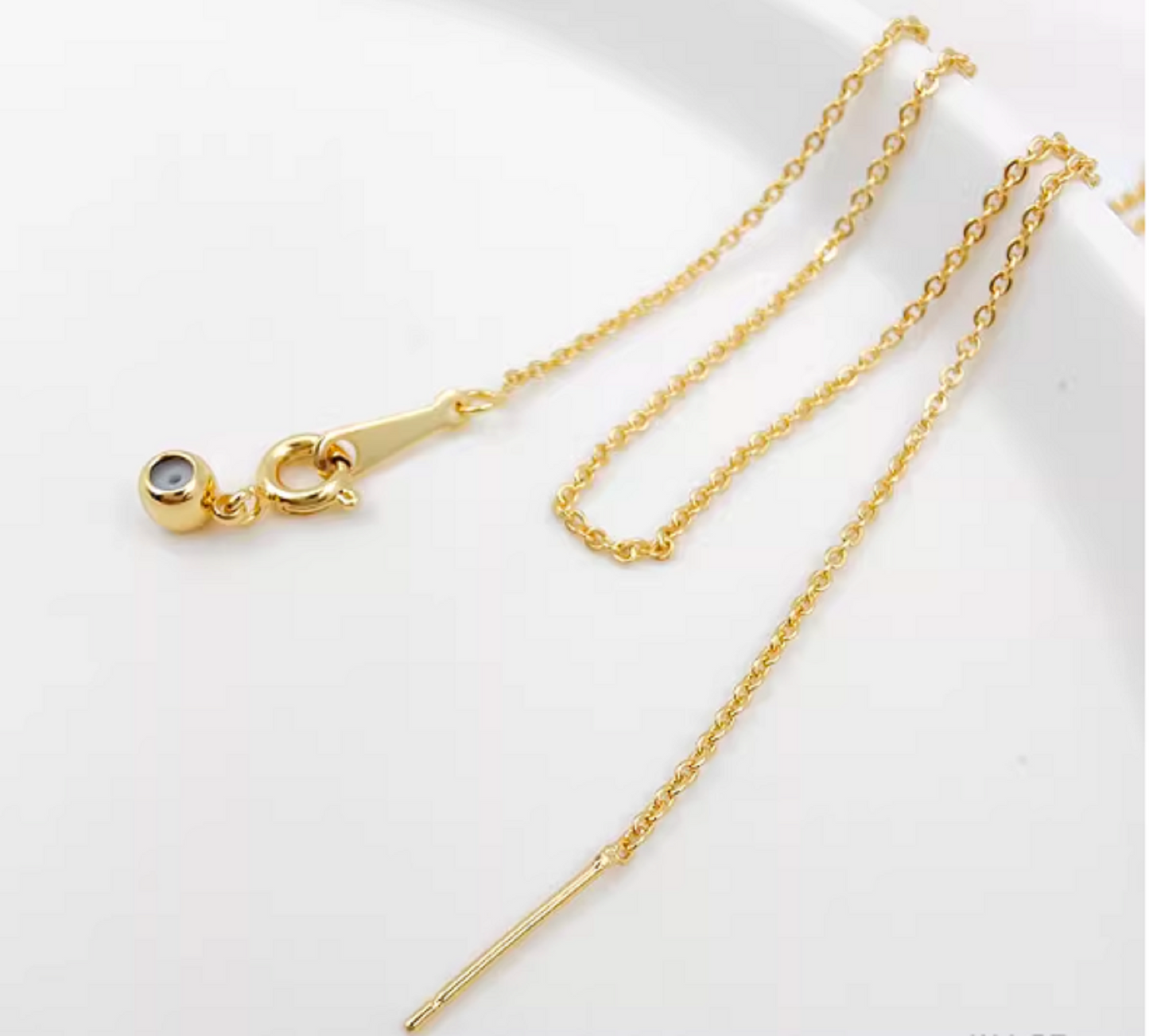 (EK105) 21cm x 2 strands / Gold Plated Chain