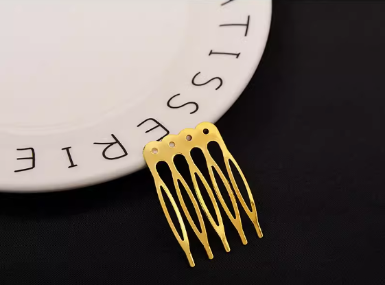 With Hole / Blank Hair Combs, DIY Hair Accessories