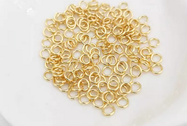 50 Pcs / 4mm, 5mm, 6mm / Open Jump Rings  RK020