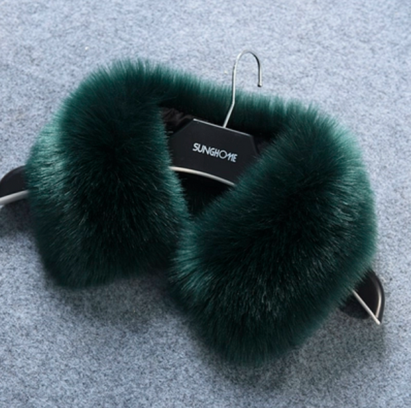 Faux Fur Collar, False Collar, Removable Collar B701(S)