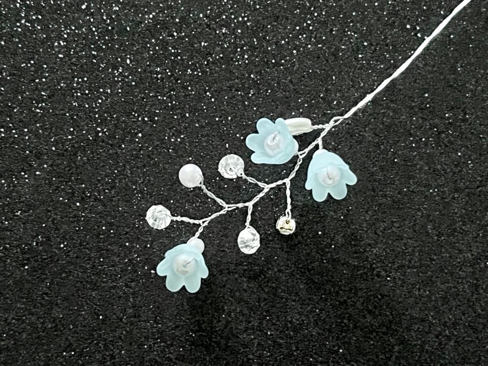 5 Stems / Handmade Flower Arrangement Flower Sprays   FS002 (frosted)