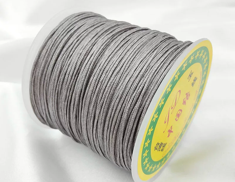 1 roll / 100 meters / Nylon Beading String Knot Cord, Thread for Bracelet Jewelry Making