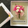 Luxury Personalised 3D Flower Card, Handmade Preserved Flower Card, Dried Flower Birthday Card C434